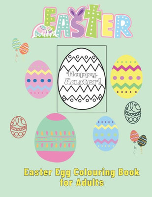 Easter Egg Colouring Book for Adults