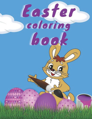 Easter coloring book: Easter Children's Coloring Book