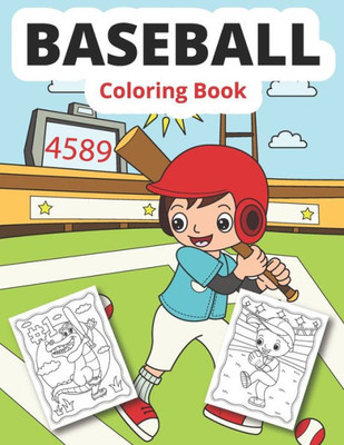 Baseball Coloring Book: For Kids