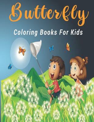 Butterfly coloring Book for Kids: A coloring book for kids with butterflies
