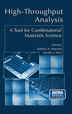 High-Throughput Analysis: A Tool For Combinatorial Materials Science