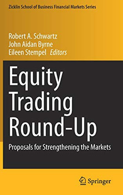 Equity Trading Round-Up: Proposals For Strengthening The Markets (Zicklin School Of Business Financial Markets Series)
