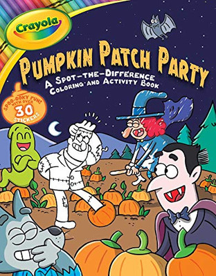 Crayola Pumpkin Patch Party: A Spot-the-Difference Coloring and Activity Book (15) (Crayola/BuzzPop)