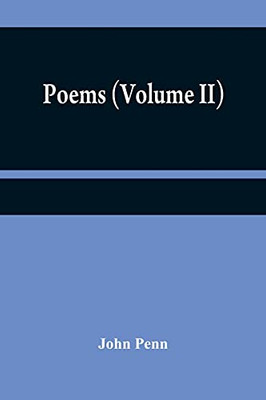 Poems (Volume Ii)