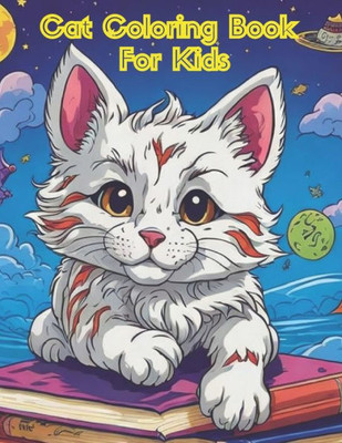 Fun and easy cats coloring book for kids: Cats coloring book for kids