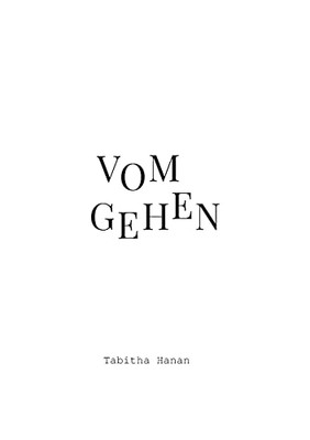 Vom Gehen (German Edition)