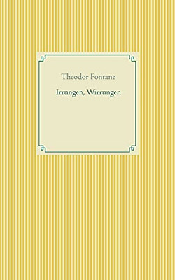 Irrungen, Wirrungen (German Edition)