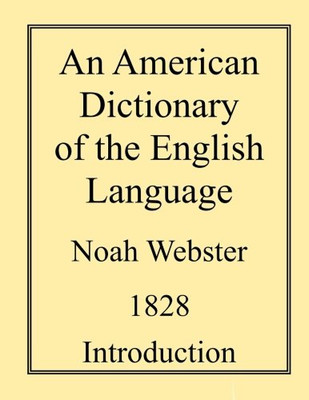 An American Dictionary Of The English Language