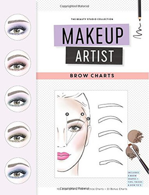 Makeup Artist Brow Charts (The Beauty Studio Collection)