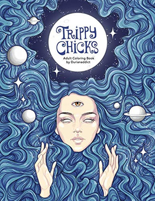 Trippy Chicks Adult Coloring Book (Coloring Books)