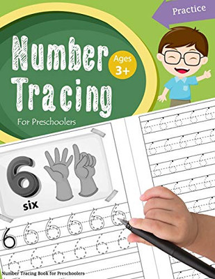Number Tracing Book For Preschoolers: Number Tracing Books For Kids Ages 3-5,Number Tracing Workbook,Number Writing Practice Book,Number Tracing Book. Learning The Easy Maths For Kids