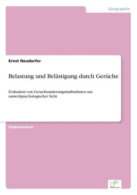 Belastung und BelÃ¤stigung durch GerÃ¼che