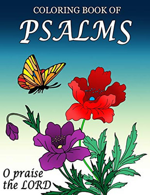 Coloring Book Of Psalms: Colouring Pages For Adults With Dementia [Cognitive Activities For Adults With Dementia] (Biblical Coloring Pages)
