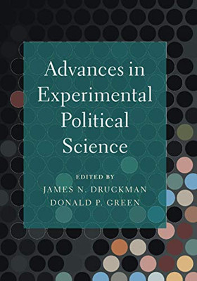 Advances In Experimental Political Science - Paperback