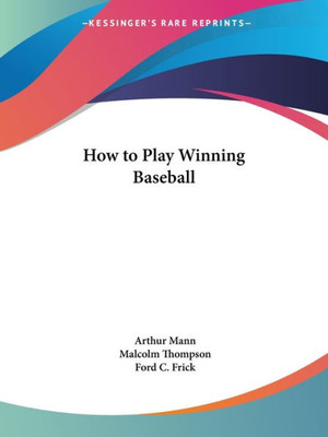 How to Play Winning Baseball