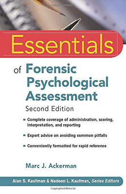 Essentials Of Forensic Psychological Assessment