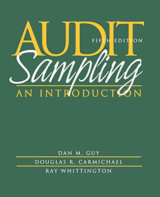 Audit Sampling: An Introduction To Statistical Sampling In Auditing