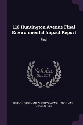 116 Huntington Avenue Final Environmental Impact Report: Final