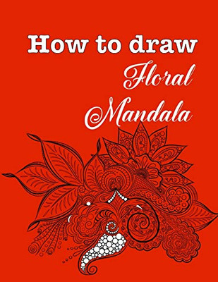 How to draw floral mandala