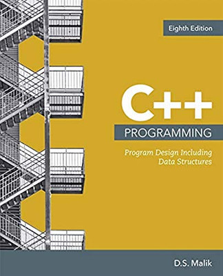 C++ Programming: Program Design Including Data Structures (Mindtap Course List)