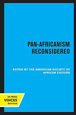 Pan-Africanism Reconsidered - Paperback