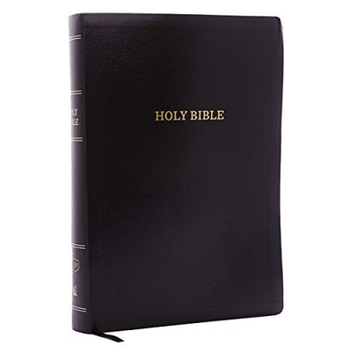 Kjv, Reference Bible, Super Giant Print, Leather-Look, Black, Red Letter, Comfort Print: Holy Bible, King James Version