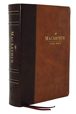 Nkjv, Macarthur Study Bible, 2Nd Edition, Leathersoft, Brown, Comfort Print: Unleashing God'S Truth One Verse At A Time