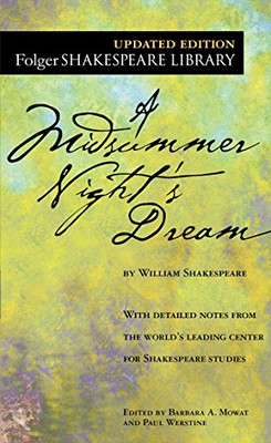 A Midsummer Night'S Dream (Folger Shakespeare Library)