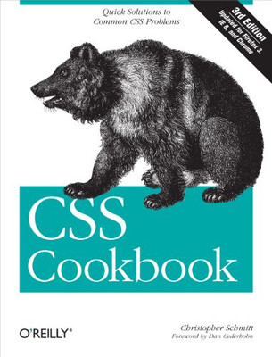 Css Cookbook, 3Rd Edition (Animal Guide)