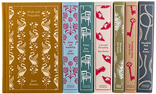Jane Austen: The Complete Works 7-Book Boxed Set: Sense And Sensibility; Pride And Prejudice; Mansfield Park; Emma; Northanger Abbey; Persuasion; Love ... Boxed Set) (Penguin Clothbound Classics)