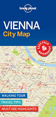 Lonely Planet Vienna City Map 1