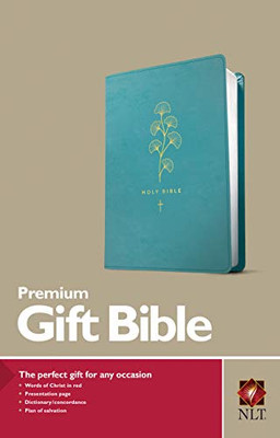 Premium Gift Bible Nlt (Red Letter, Leatherlike, Teal)