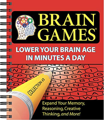 Brain Games #3: Lower Your Brain Age In Minutes A Day (Volume 3)