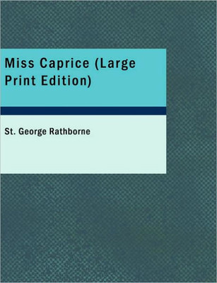Miss Caprice Large Print