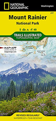 Mount Rainier National Park (National Geographic Trails Illustrated Map, 217)