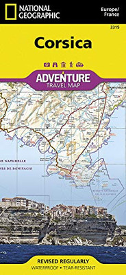 Corsica [France] (National Geographic Adventure Map, 3315)