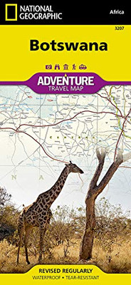 Botswana (National Geographic Adventure Map, 3207)