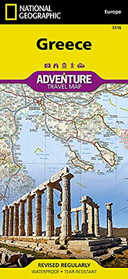 Greece (National Geographic Adventure Map, 3316)