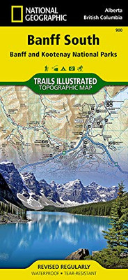 Banff South [Banff And Kootenay National Parks] (National Geographic Trails Illustrated Map, 900)