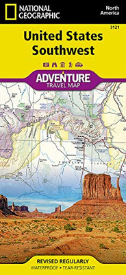 United States, Southwest (National Geographic Adventure Map, 3121)