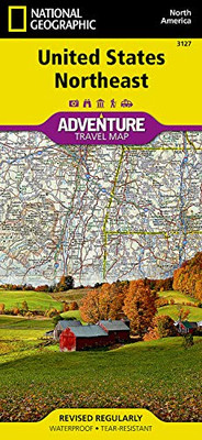 United States, Northeast (National Geographic Adventure Map, 3127)