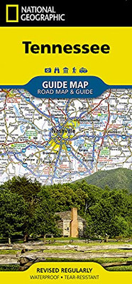 Tennessee (National Geographic Guide Map)