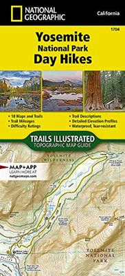 Yosemite National Park Day Hikes (National Geographic Topographic Map Guide (1704))