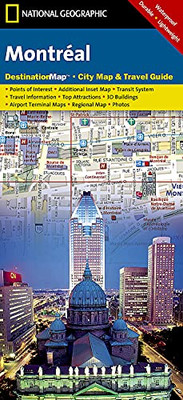 Montreal (National Geographic Destination City Map)