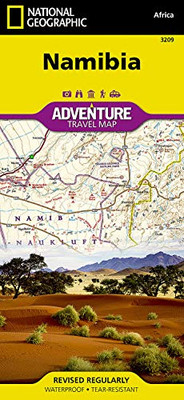 Namibia (National Geographic Adventure Map, 3209)