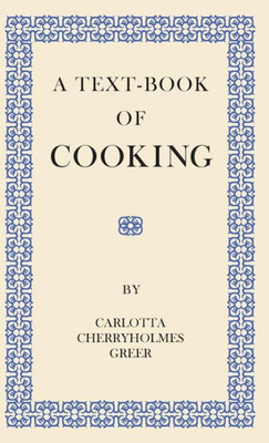 A Text-Book of Cooking