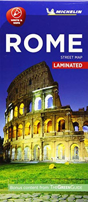 Michelin Rome City Map - Laminated (Planos Michelin)