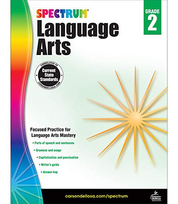 Spectrum Grade 2 Language Arts Workbook?çö2Nd Grade State Standards, Ela Writing And Grammar Practice With Writer'S Guide And Answer Key For Homeschool Or Classroom (176 Pgs)