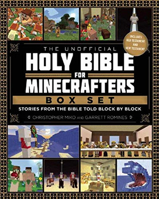 The Unofficial Holy Bible For Minecrafters Box Set: Stories From The Bible Told Block By Block