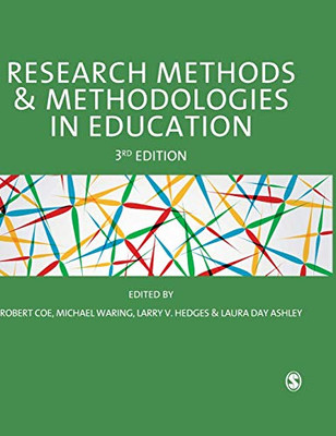 Research Methods And Methodologies In Education - Hardcover